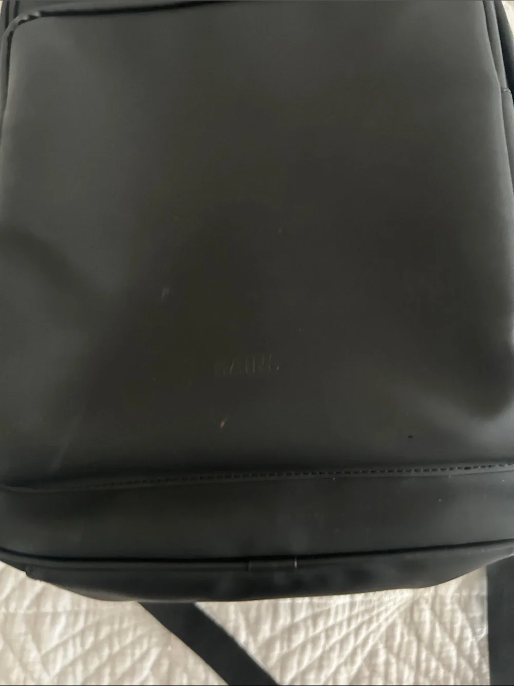 Rains Black Men's Urban Backpack